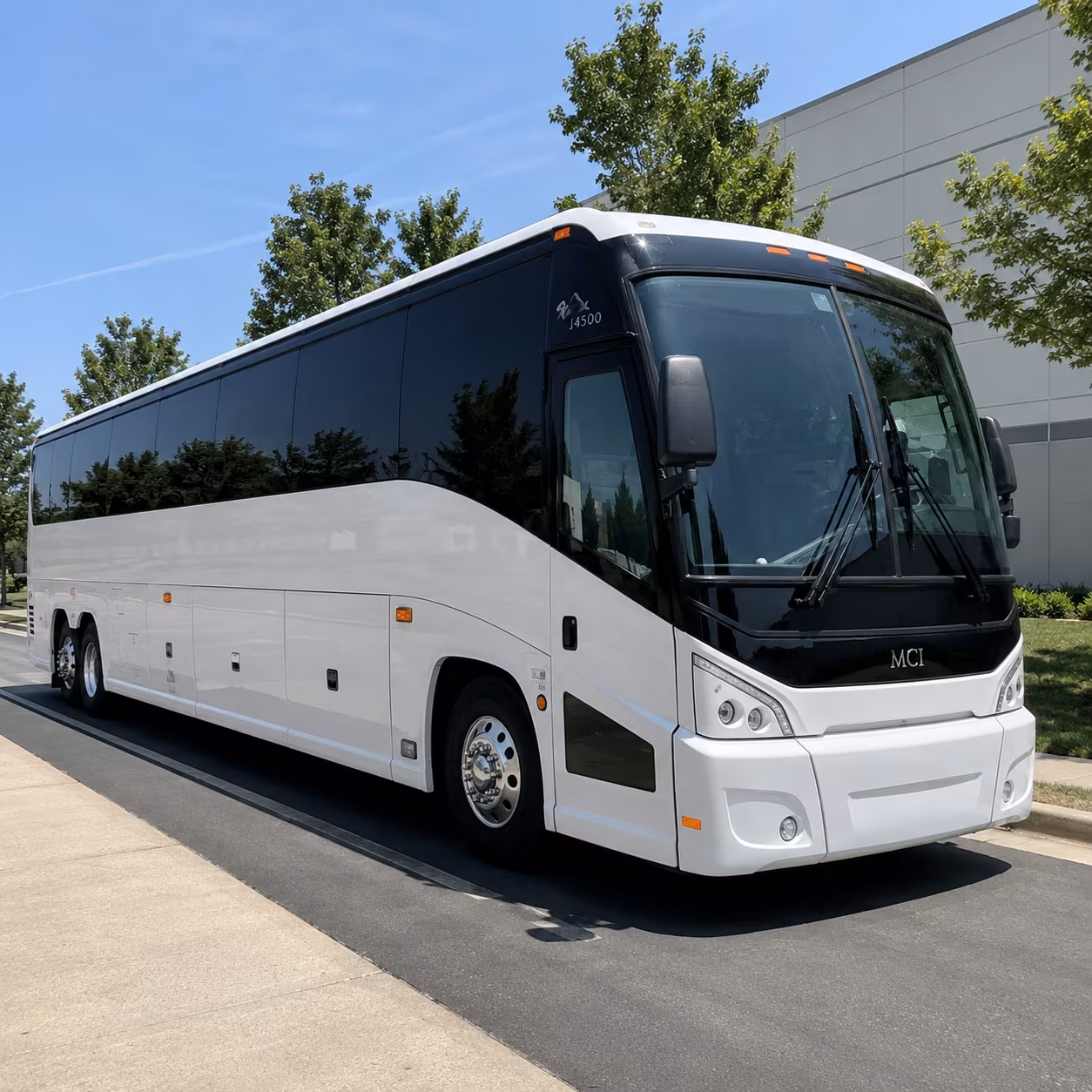 albany 56 passenger charter bus
