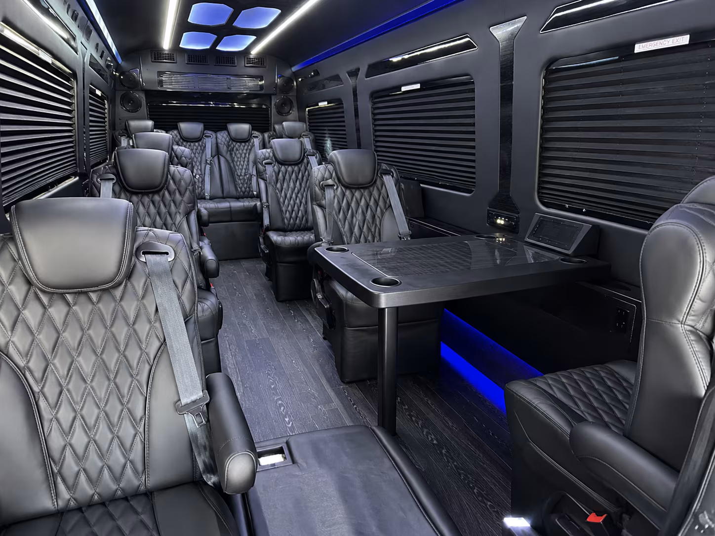 albany sprinter van with driver interior